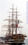 nave scuola Amerigo Vespucci a Venezia