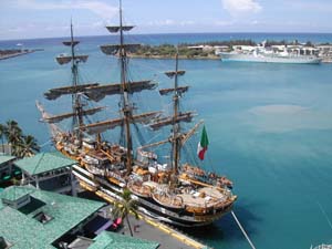 nave vespucci a honolulu