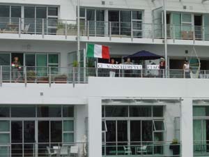 nave scuola amerigo vespucci a auckland