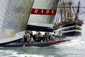 nave scuola amerigo vespucci a auckland