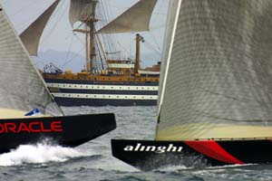 nave scuola amerigo vespucci a auckland