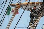 manovra generale alla vela nave scuola amerigo vespucci